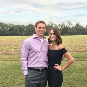 Staple mini black dress with tie back